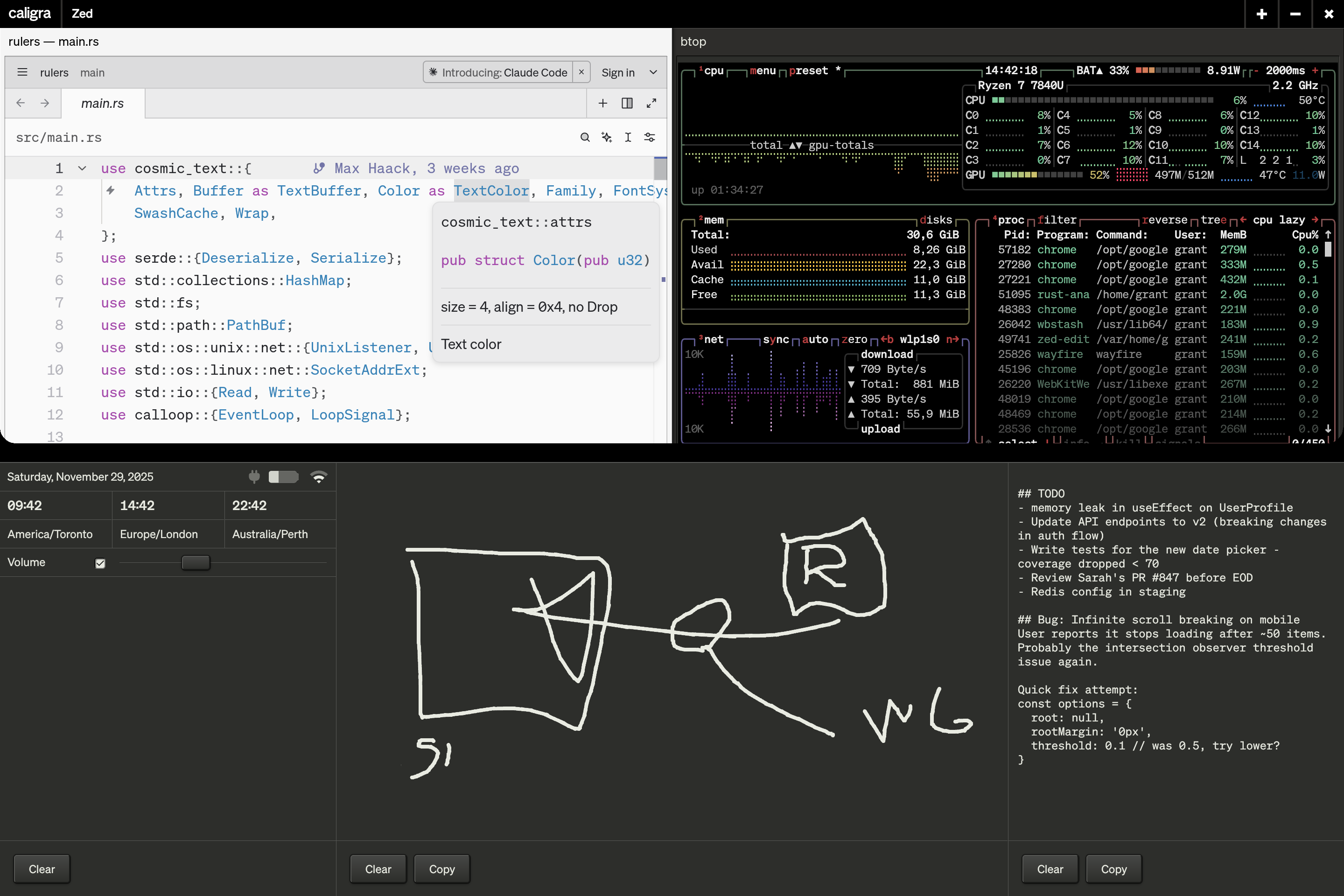 Workbench interface screenshot